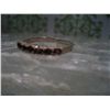 Image 3 : DAINTY GARNET RING SIZE 6 T.W. 1.2 GRAMS