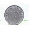 Image 2 : 1940 A NAZI GERMANY WW2 COIN 10 REICHSPFENNIG 3rd REICH SWASTIKA