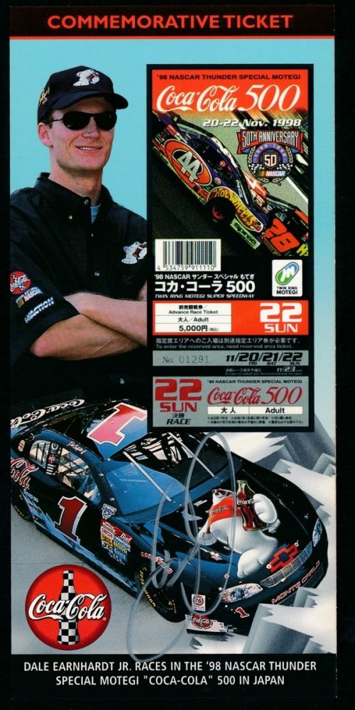 Billet De 1 $ US Dale Earnhardt Jr. NASCAR – Édition Sous Licence – FDC