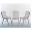 Image 1 : MICHAEL YOUNG An important Set of Six "Wood chairs," 1999 manufactured as a one-off white edition...