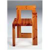 Image 1 : GERRIT RIETVELD Left-handed "Steltman" Chair, ca. 1964 designed 1963 manufactured by Gerard A. Va...