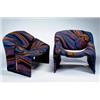 Image 1 : PIERRE PAULIN Pair of Chairs, Model No. 598 designed 1973 manufactured by Artifort metal structur...