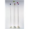 Image 1 : VASSILAKIS TAKIS "Signals," ca. 1968 manufactured by Unlimited metal the bases with series and mo...