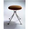 Image 1 : ALEXANDER GIRARD Stool, ca. 1967 manufactured by Herman Miller chromed frame with Girard's "Check...