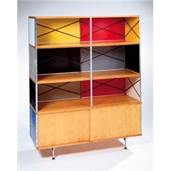 CHARLES and RAY EAMES A Second-Edition ESU-420-c (Eames storage unit), ca. 1950s manufactured by ...