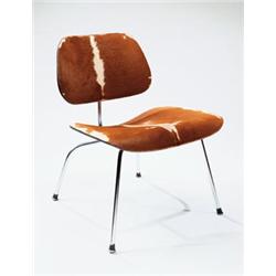 CHARLES and RAY EAMES LCM (Lounge Chair Metal) ca. 1950s manufactured by Herman Miller a fine and...