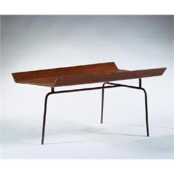 CHARLES and RAY EAMES A Prototype Three-legged Tray Table, 194...