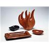 Image 1 : ALEXANDRE NOLL Tray, ca. 1950s mahogany inscribed "ANoll" 1 1/8 x 12 1/8 x 7 1/8 in. (2.8 x 30.7 ...