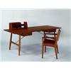 Image 1 : HANS WEGNER A rare writing desk, ca. 1954 manufactured by Johann...