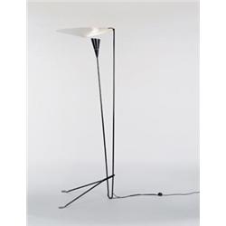 Standard Lamp, 1953 manufactured by Matthieu painted metal 70 1/8 ...