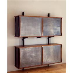 JEAN PROUVE Two Suspended Cabinets, ca. 1946 manufactured by Les Ateliers Jean P...