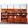 Image 1 : ICO & LUISA PARISI "Urio" Shelving System, ca. 1958 manufactured by MIM rosewood, teak, black-pai...