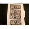 Image 1 : SET OF 4 WWII HAWAII SERIES 1934-A NOTES-$1, $5, $10 AND $20