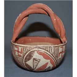 ISLETA POTTERY BASKET