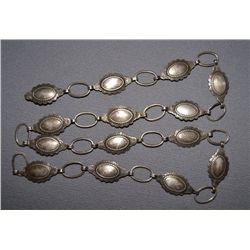 NAVAJO SILVER HAT BAND