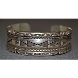 NAVAJO SILVER BRACELET