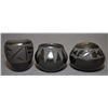 Image 2 : TWO SANTA CLARA AND ONE SAN ILDEFONSO POTTERY BOWLS