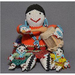 ZUNI BEADED FIGURE