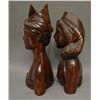 Image 2 : TWO BALINESE WOOD SCULPTURES
