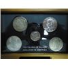 Image 1 : 100 YEARS OF SILVER DOLLARS IN AMERICA SEE DESCR.