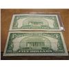 Image 2 : 1934-D & 1953-A $5 SILVER CERTIFICATES BLUE SEALS