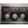 Image 1 : 35% SILVER JEFFERSON WAR NICKEL MINT MARK SET