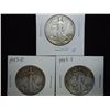 Image 1 : 1943 P/D/S WALKING LIBERTY HALF DOLLAR