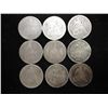 Image 1 : 9 ASSORTED 1880'S SEATED LIBERTY DIMES