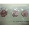 Image 2 : 1979 P/D/S SBA DOLLAR SOUVENIR SET