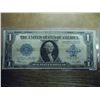 Image 1 : 1923 LARGE SIZE $1 SILVER CERTIFICATE BLUE SEAL