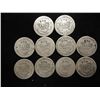 Image 2 : 10 ASSORTED BARBER DIMES