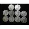Image 2 : 10 ASSORTED 1930'S MERCURY DIMES