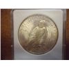 Image 2 : 1922 PEACE SILVER DOLLAR ANA MS63