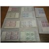 Image 1 : 10-4 CENT UNUSED USPS POSTAGE BLOCKS VINTAGE