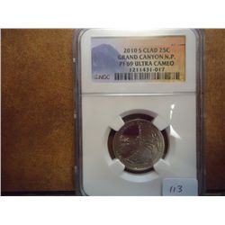 2010-S GRAND CANYON NP QUARTER NGC PF69 ULTRA CAM