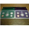 Image 2 : 1989 & 1998 US PROOF SETS (WITH BOXES)