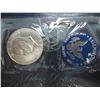 Image 1 : 1971-S IKE SILVER DOLLAR UNC (BLUE PACK)