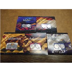 5 US MINT 50 STATE QUARTERS SETS SEE DESCRIPTION