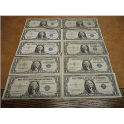 6-1935-H AND 4-1957 $1 SILVER CERTIFICATES