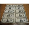 Image 1 : 6-1935-H AND 4-1957 $1 SILVER CERTIFICATES