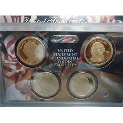 2007 US PRESIDENTIAL DOLLAR PROOF SET WITH BOX