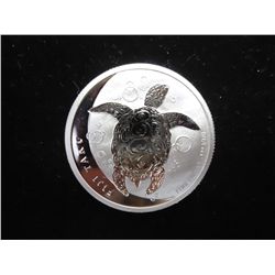 2013 FIJI HALF OZ. SILVER PF TAKU TURTLE