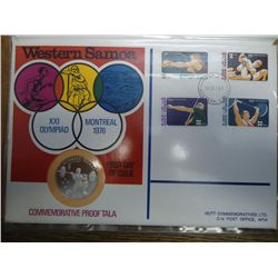 1976 WESTERN SAMOA PROOF TALA IN PNC BY HUTT