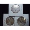 Image 2 : 1939-S,41-S & 42 WALKING LIBERTY HALF DOLLARS