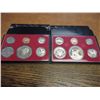 Image 2 : 1974 & 1975 US PROOF SETS (WITH BOXES)