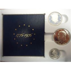 1976 US BICENTENNIAL SILVER PROOF SET