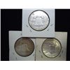 Image 2 : 1953-D,57-D & 58-D FRANKLIN HALF DOLLAR