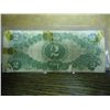 Image 2 : 1917 LARGE SIZE $2 US NOTE TAPE ON REVERSE