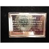 Image 2 : 27 GRAM STERLING SILVER FLAG INGOT HOPKINS FLAG