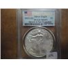 Image 1 : 2012-S AMERICAN SILVER  PCGS MS69 1ST STRIKE